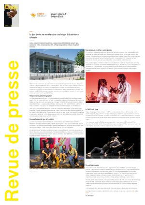 Vignette de Le Quai dévoile une nouvelle saison sous le signe de la résistance culturelle