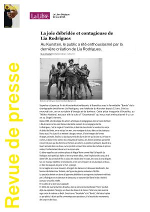 Vignette de La joie débridée et contagieuse de Lia Rodrigues