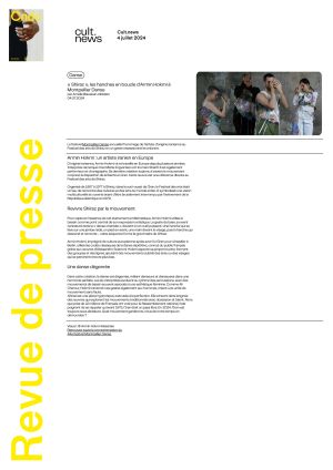 Vignette de Shiraz, les hanches en boucle d'Armin Hokmi à Montpellier Danse