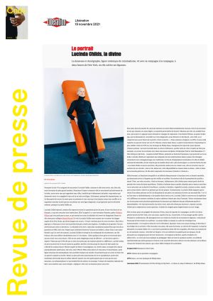 Vignette de Le portrait: Lucinda Childs, la divine