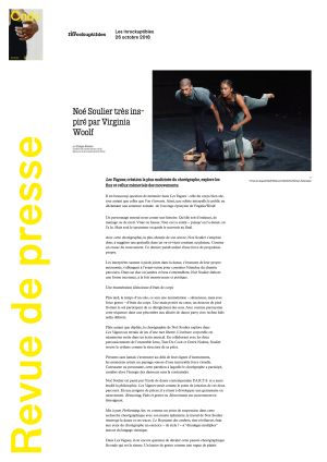 Vignette de Noé Soulier très inspiré par Virginia Woolf