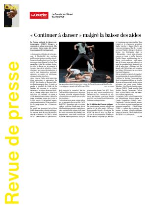 Vignette de "Continuer à danser" malgré la baisse des aides
