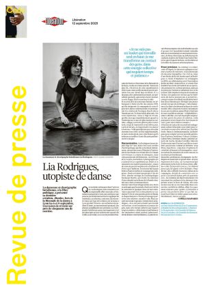 Vignette de Lia Rodrigues, utopiste de danse