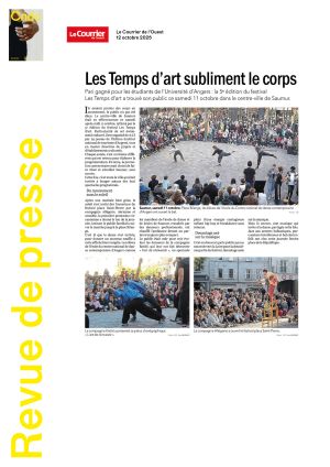 Vignette de Les Temps d'art subliment le corps