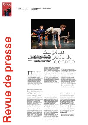 Vignette de Au plus près de la danse