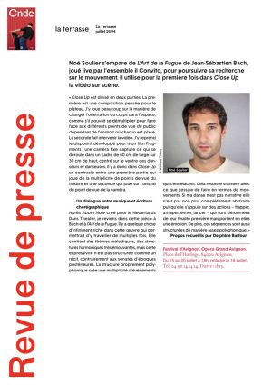 Vignette de Noé Soulier s'empare de L'Art de la Fugue de Jean-Sébastien Bach