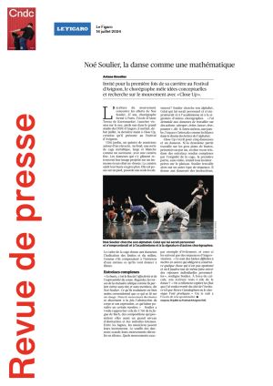 Vignette de Noé Soulier, la danse comme une mathématique