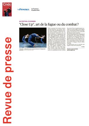 Vignette de "Close Up", art de la fugue ou du combat ?