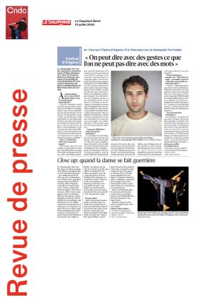 Vignette de "On peut dire avec des gestes ce que l'on ne peut pas dire avec des mots" / Close up, quand la danse se fait guerrière