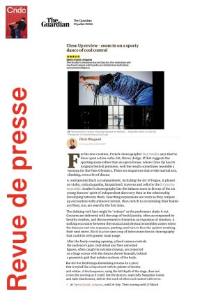 Vignette de Close Up review - zoom in on a sporty danse of cool control