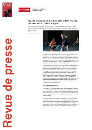 Vignette de Quand le public se met lui aussi à danse avec les artistes au Quai à Angers