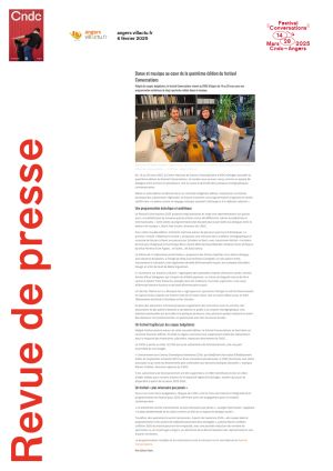 Vignette de Danse et musique au cœur de la quatrième édition du festival Conversations