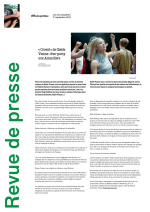 Vignette de "Crowd" de Gisèle Vienne: free-party aux Amandiers