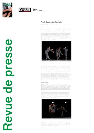 Vignette de Amala Dianor crée "Point zéro"