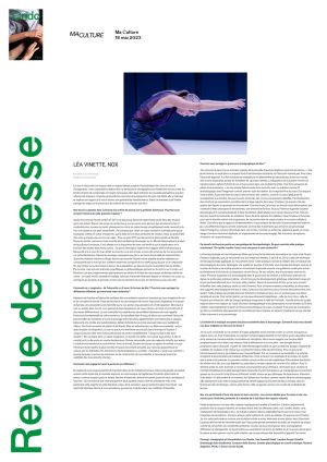 Vignette de Léa Vinette, Nox