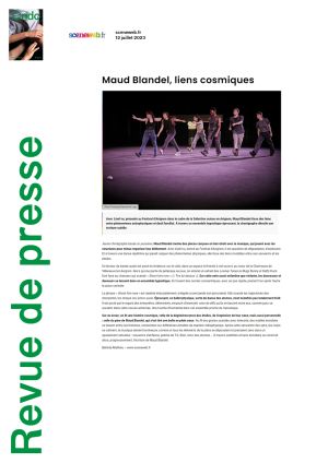 Vignette de Maud Blandel, liens cosmiques