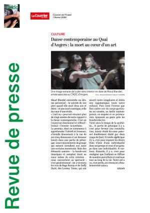 Vignette de Danse contemporaine au Quai d'Angers : la mort au cœur d'un art