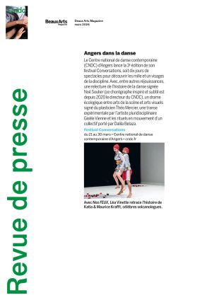 Vignette de Angers dans la danse