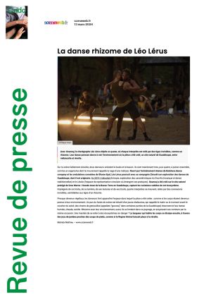 Vignette de La danse rhizome de Léo Lérus