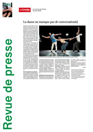 Vignette de La danse ne manque pas de conversation(s)