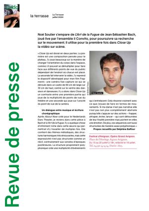 Vignette de Noé Soulier s'empare de L'Art de la Fugue de Jean-Sébastien Bach...