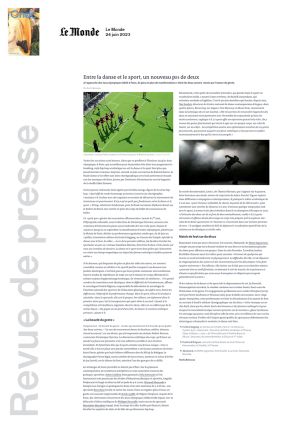 Vignette de Entre la danse et le sport, un nouveau pas de deux