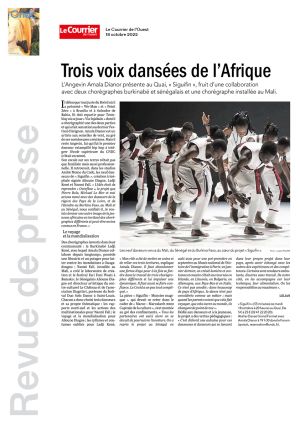 Vignette de Trois voix dansées de l'Afrique