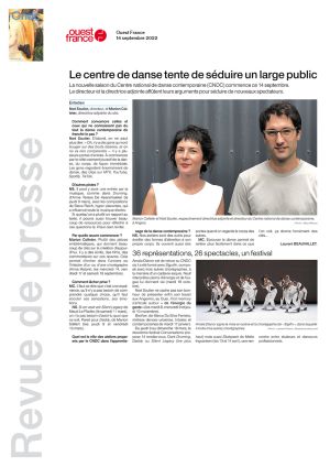 Vignette de Le centre de danse tente de séduire un large public