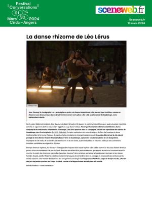 Vignette de La danse rhizome de Léo Lérus