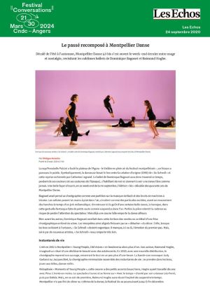 Vignette de Le passé recomposé à Montpellier Danse
