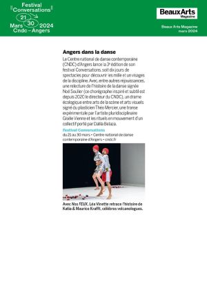 Vignette de Angers dans la danse