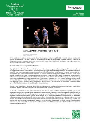 Vignette de Amala Dianor - Wo-man & Point Zéro