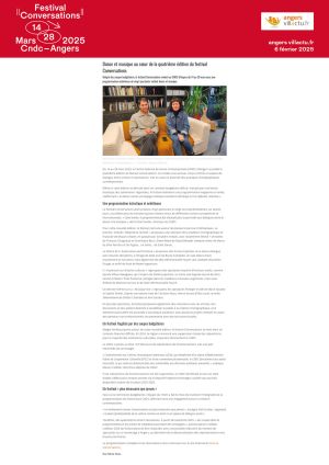 Vignette de Danse et musique au cœur de la quatrième édition du festival Conversations