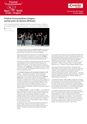 Vignette de Festival Conversations à Angers: quinze jours de danses effrénées