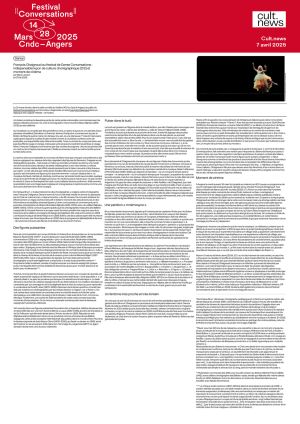 Vignette de François Chaignaud... indispensable leçon de culture chorégraphique (2/2)