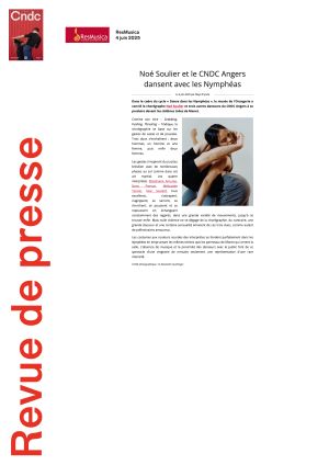 Vignette de Noé Soulier et le CNDC d'Angers dansent avec les nymphéas