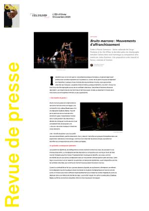 Vignette de Bruits marrons : Mouvements d'affranchissement