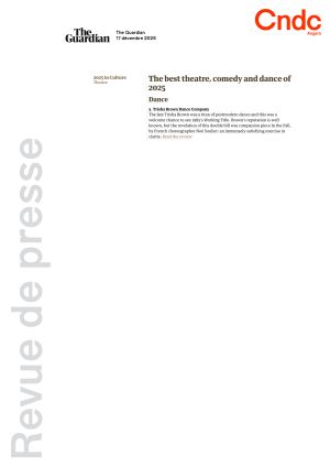 Vignette de The best theater, comedy and dance of 2025