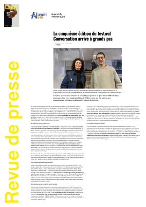 Vignette de La cinquième édition du festival Conversation arrive à grands pas