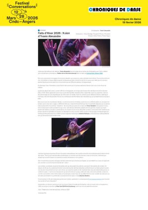 Vignette de Faits d'Hiver 26 : N.éon d'Yvann Alexandre