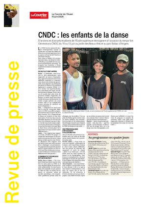 Vignette de CNDC: les enfants de la danse