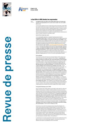 Vignette de Le Quai CDN et le CNDC dévoilent leur programmation